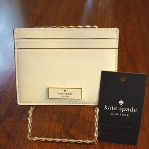 Kate Spade Crinkle Patent Leather Card Wallet